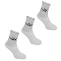 Puma Junior 3 páry Ponožky bílé 410470