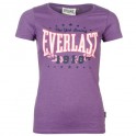 Everlast Logo Tričko Dámské 599722 Purple