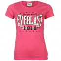 Everlast Logo Tričko Dámské 599722 Pink
